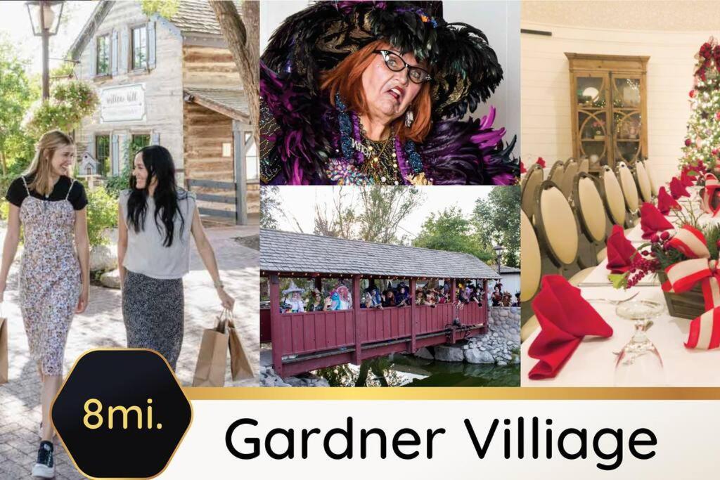 סאות' ג'ורדן Bee Chic In Sojo W/Hot Tub+Gym+Local Ski Slopes מראה חיצוני תמונה
