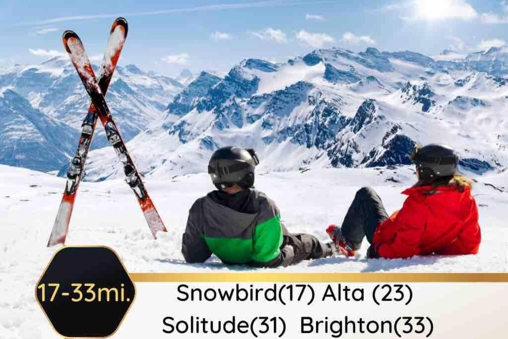סאות' ג'ורדן Bee Chic In Sojo W/Hot Tub+Gym+Local Ski Slopes מראה חיצוני תמונה